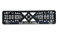 Рамка под номерной знак Poputchik Subaru 2 шт. (24-016)
