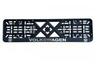 Рамка под номерной знак Poputchik Volkswagen 24-0182 шт.