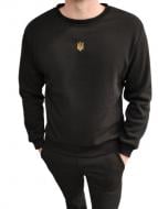 Свитшот LOGOS-Tac с вышивкой золотой Герб, 04-06-00-0033 р.4XL черный