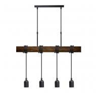 Светильник подвесной TK Lighting Rеdziny 4xE27 черный