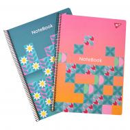 Зошит для записів YES А4 80 арк. Simple flowers 151978 Зошит для записів YES А4 80 арк. Simple flowers 151978