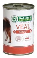 Консерва для всех пород Nature's Protection Adult Veal 400 г (телятина) 400 г