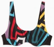 Бра Puma SWIM WOMEN PRINTED SCOOP NECK TOP 94754201 р.XS разноцветный