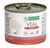 Консерва для всех пород Nature's Protection Puppy Veal 200 г (телятина) 200 г