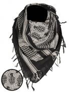 Шарф Mil-Tec арафатка тактическая 12609002 черно-белый