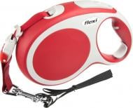 Повідець-рулетка Flexi Vario L червоний із сірими вставками до 50 кг 8 м