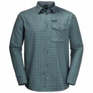 Рубашка Jack Wolfskin ISLAND PEAK SHIRT M 1403311-7637 р. 54-56 синий