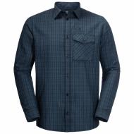 Рубашка Jack Wolfskin ISLAND PEAK SHIRT M 1403311-7881 р. M синий