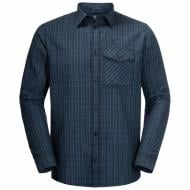 Рубашка Jack Wolfskin ISLAND PEAK SHIRT M 1403311-7881 р. L синий