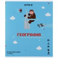 Тетрадь школьная Classic География 48 листов клетка K21-240-13 KITE