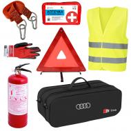 Набор автомобилиста Audi S-Line легковой Poputchik 01-140-Л черный