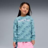 Свитшот Puma PUMA X GABBY'S DOLLHOUSE Relaxed AOP Crew TR 63493346 р.98 зеленый