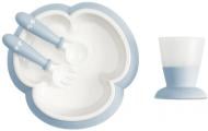 Набор посуды BabyBjorn Baby Feeding Set Powder Blue Голубой