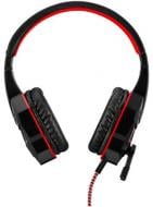 Навушники Aula Prime Basic Gaming Headset black/red