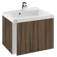 Тумба подвесная Ravak 10° 650 темный орех права X000000750 под умывальник SD 10° 650