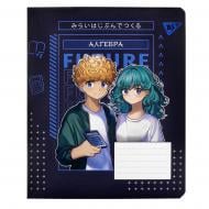 Тетрадь предметная 48 листов клетка Алгебра (Anime) YES