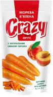 Снеки Crazy Фрутс Морква в'ялена з натуральним соком персика 75 г