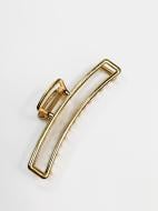 Зажим для волос MISO accessory золотой прямоугольник 11 см