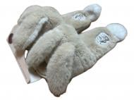 Тапки домашние Gemelli Кроленя р.39 бежевый