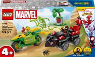 Конструктор LEGO Super Heroes Marvel Гонки на электромобилях с динозаврами 11198