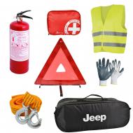 Набор автомобилиста JEEP внедорожник Poputchik 01-130-П черный