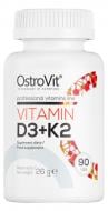 Вітамін D3 Ostrovit Vitamin D3 + K2 90 шт./уп.