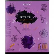 Тетрадь школьная 48 листов клетка история 8 шт. K21-240-04 KITE