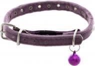 Нашийник Camon Вельвет з прикрасою 10х300 мм