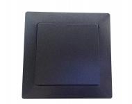 Выключатель проходной одноклавишный Siemens Line без подсветки карбон 5TG62705CM00