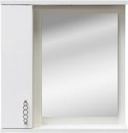 Зеркало со шкафчиком Embawood Мода 800x800 мм белый