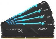 Оперативная память Kingston DDR4 SDRAM 64 GB (4x16GB) 3200 MHz (HX432C16FB4AK4/64) HyperX Fury RGB