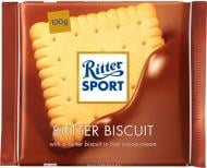 Молочний шоколад Ritter Sport з начинкою з вершкового печива 100 г