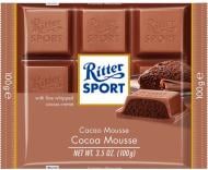 Молочний шоколад Ritter Sport молочний з начинкою какао-мусс (22292099) 100 г