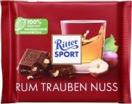 Молочный шоколад Ritter Sport молочный с ямайским ромом , изюмом и орешками (22292100) 100 г