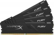 Оперативная память Kingston DDR4 SDRAM 64 GB (4x16GB) 3600 MHz (HX436C18FB4K4/64) HyperX Fury Black