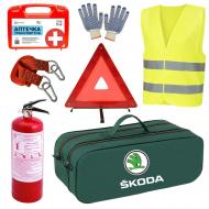 Набор автомобилиста Skoda легковой Poputchik 01-056-Л зеленый