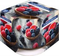 Свічка ароматична Bispol у склянці Лісові ягоди