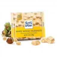 Шоколад Ritter Sport білий з цільними лісовими горіхами (22292104) 150 г