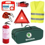 Набор автомобилиста Skoda кроссовер/минивэн Poputchik 01-006-К зеленый