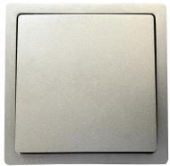 Вимикач перехресний одноклавішний Siemens Style без підсвітки платина металік 5TG72705PM00