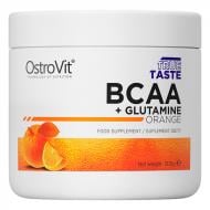 Амінокислотна суміш Ostrovit BCAA + Glutamine апельсиновий 200 г 20 порц.