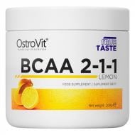 Амінокислотна суміш Ostrovit BCAA 2-1-1 лимон 200 г