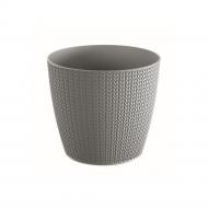 Горшок для цветов Prosperplast WHEATY 130 мм круглый 1 л серый (26187-405)