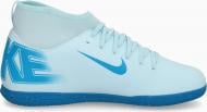 Футзальная обувь Nike Mercurial Superfly 10 Club IC Junior FQ8320-400 р.35 голубой