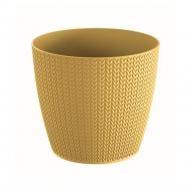 Горшок для цветов Prosperplast WHEATY 190 мм круглый 3,5 л горчичный (26286-117)