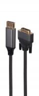 Кабель Cablexpert CC-DPM-DVIM-4K-6 DisplayPort на DVI 24 +1, 4K 1,8 м (CC-DPM-DVIM-4K-6)