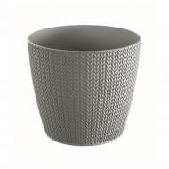 Горшок для цветов Prosperplast WHEATY 190 мм круглый 3,5 л серый (26286-405)