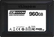 SSD-накопичувач Kingston U.2 NVMe Kingston DC1000M 960GB 2,5" PCI Express 3.0 x4 3D TLC (SEDC1000M/960G) SSD-накопичувач Kingston U.2 NVMe Kingston DC1000M 960GB 2,5" PCI Express 3.0 x4 3D TLC (SEDC1000M/960G)