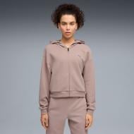 Джемпер Puma W Cloudspun FZ Hoodie 52895888 р.XL коричневый