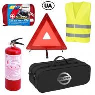 Сумка автомобильная евростандарт Nissan Poputchik 01-028-Е черный